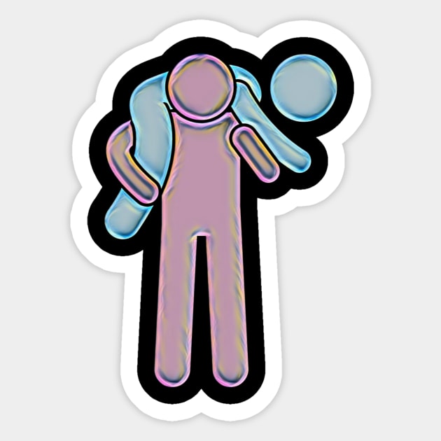 Crohns disease Sticker by MACIBETTA